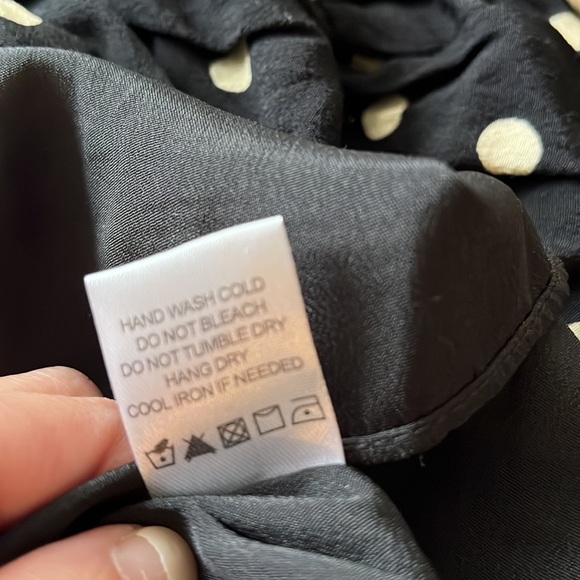 Lovers & Friends off the shoulder ruched polka dot top - Picture 11 of 11